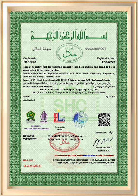 HALAL certifikat