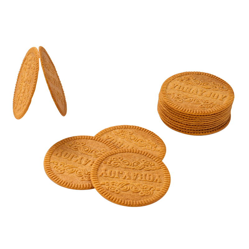 Runde karamel sprøde kiks Runde karamel sprøde kiks